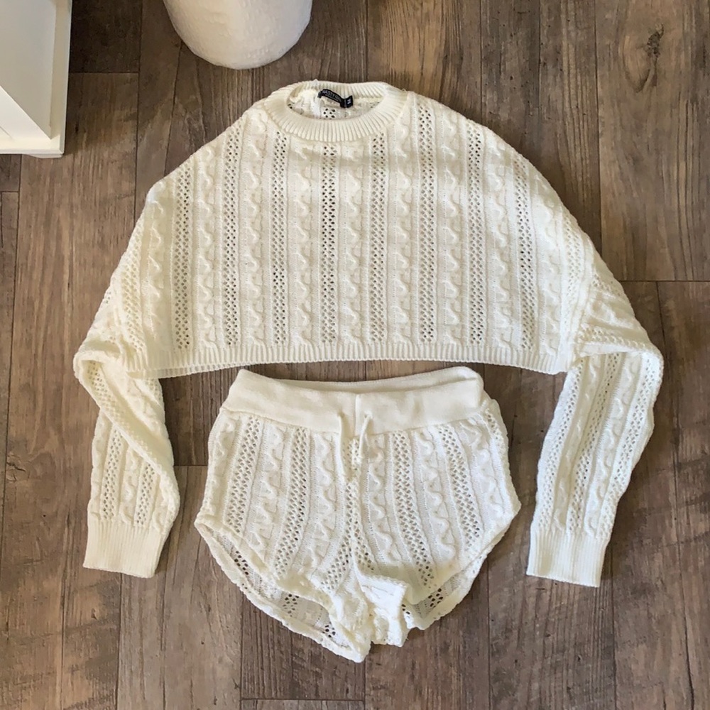 Nasty Gal Lounge Crop Set (M)